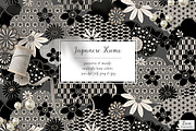 Japanese Kumo Pattern & Motifs, a Pattern Graphic by Zeesi Design Garden (Thumbnail 1 of 10)
