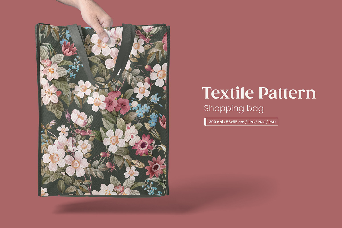 Gentle Bloom Vintage Pattern, a Pattern Graphic by Yello_illustration (Photo 10 of 18)