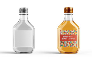 Glass Bottle Mockup, a Product Mockup by Mockupfit