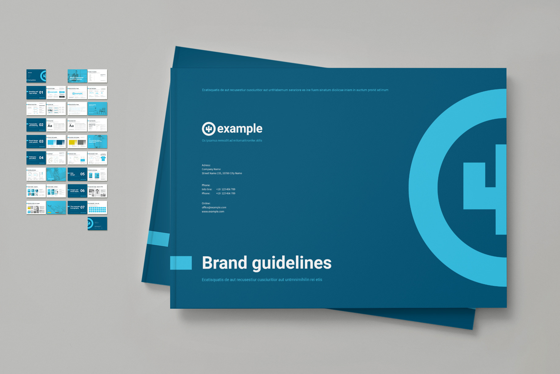 Brand Guidelines by Typoedition  Creative Market