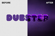 Dubstep Text Styles for Photoshop, a Layer Style Add-On by Creativenauts (Thumbnail 2 of 5)