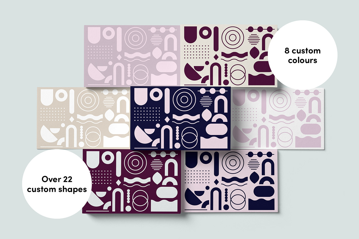 Modern Geometric, a Pattern Graphic by Geometrica Bureau (Photo 8 of 11)