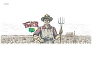 Happy Farmer, a Work Illustration by Countryside life (Thumbnail 3 of 16)