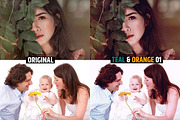 Orange & Teal 30 Cinematic FILM LUTS, a Plug-in Add-On by WeLovePresets (Thumbnail 2 of 61)