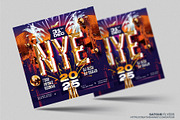 New Year Party Flyer Template, a Flyer Template by Satgur Graphic Design (Thumbnail 2 of 4)