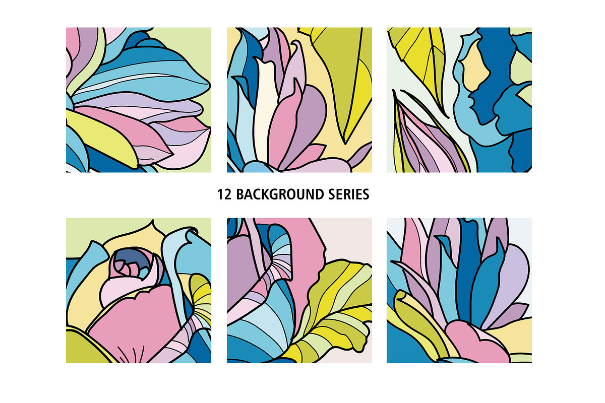Abstract Nature, a Pattern Graphic by ItsDianaDesign (Photo 5 of 5)
