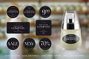 ... not just black Badges!, a Branding & Logo Template by easytemplates.store (Thumbnail 3 of 4)
