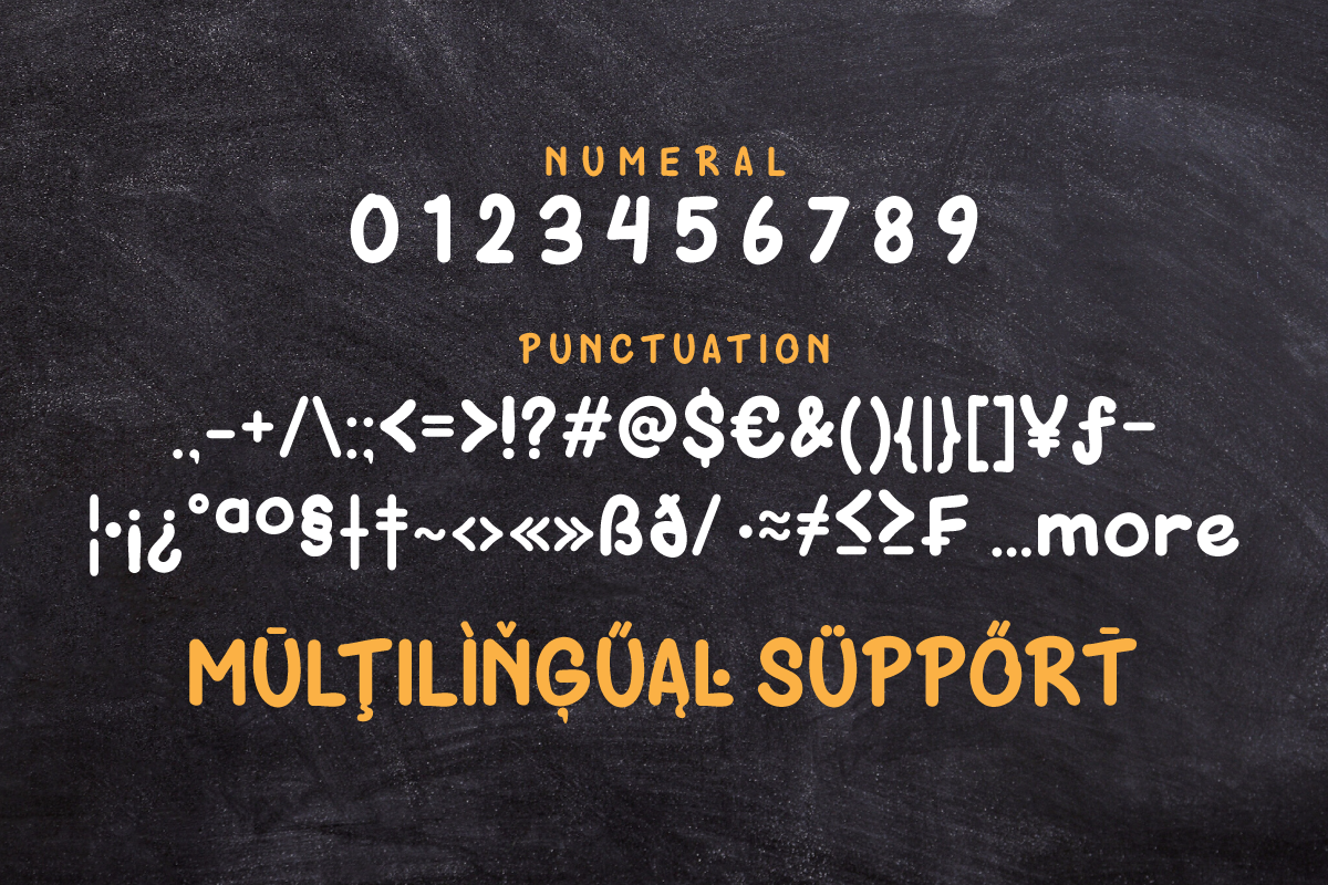 Othuf | Handwritten Display, a Sans Serif Font by twinstd (Photo 9 of 10)