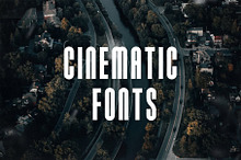 10 Cinematic Font Pack