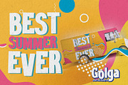 Golga - Unique Bold Display Font, a Sans Serif Font by Gassstype (Thumbnail 2 of 8)