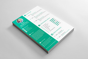 CV / Resume PSD Template