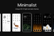 Minimalist – iOS 14 themes Sale, an Icon by Forpeople (Thumbnail 1 of 4)