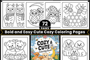 Bold and Easy Cute Cozy, an Animal Illustration by Design Station (Thumbnail 1 of 3)