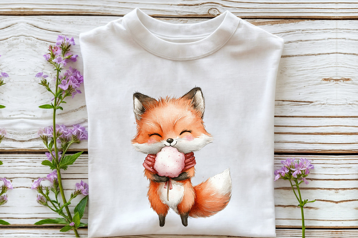 Watercolor Cute Baby Circus Animals, an Illustration by Rose Art (Photo 4 of 7)