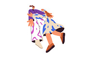 People meeting set. Reunion concept, a Person Illustration by Good Studio (Thumbnail 8 of 20)