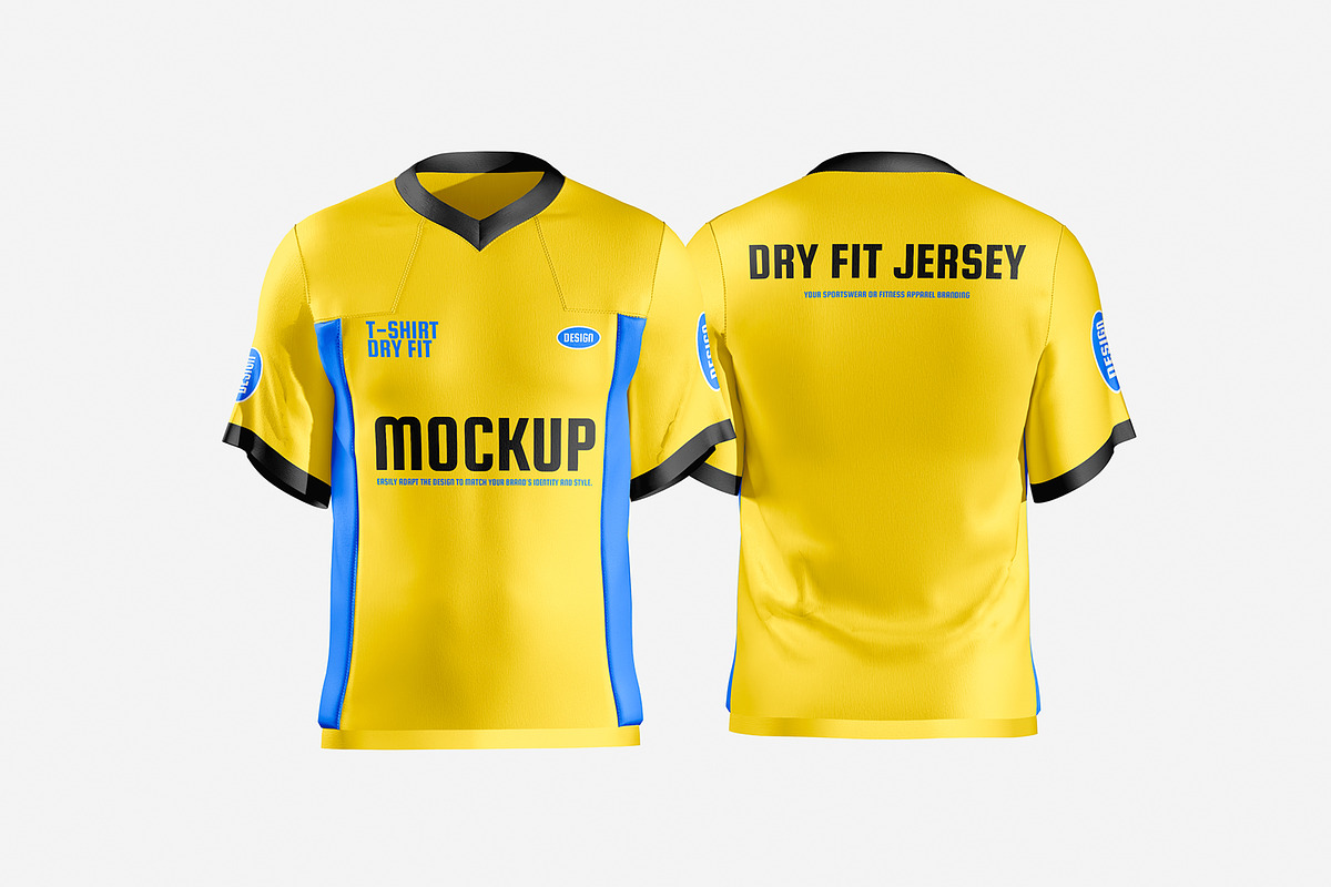 T-shirt Dry Fit Mockup, a Shirt Mockup by Unerispace (Photo 2 of 5)