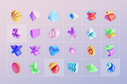 GEO/3D 220+ Colorful illustrations, an Object Graphic by assetpro.design (Thumbnail 4 of 17)
