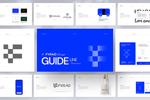 Brand Guideline Presentation, a Presentation Template by graphypix