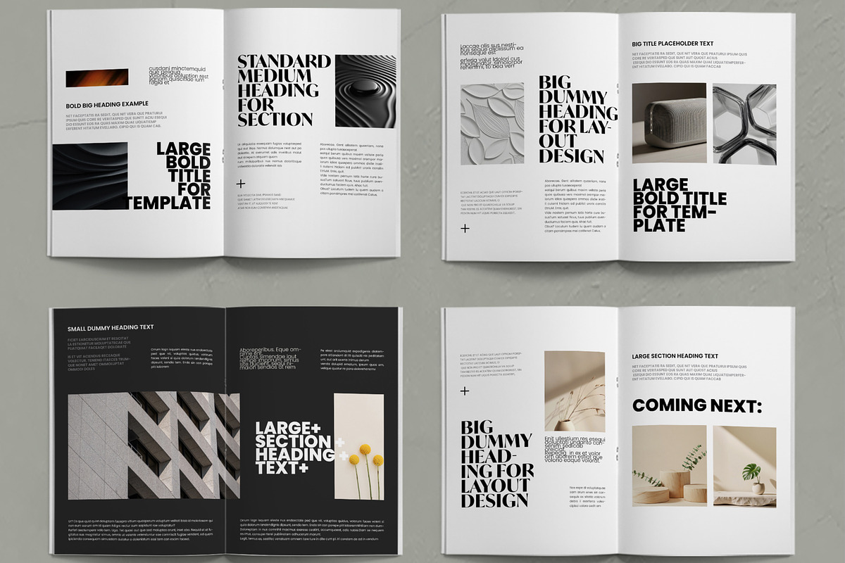 Creative Portfolio Brochure Template, a Brochure Template by ContestDesign (Photo 3 of 3)