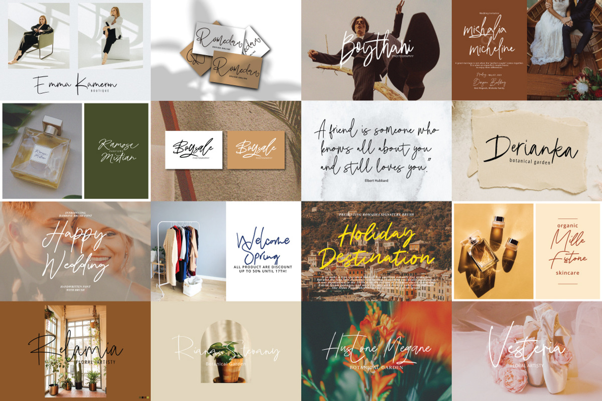 Casual Signature Font Bundles, a Handwritten Font by tebaltipislab (Photo 9 of 46)