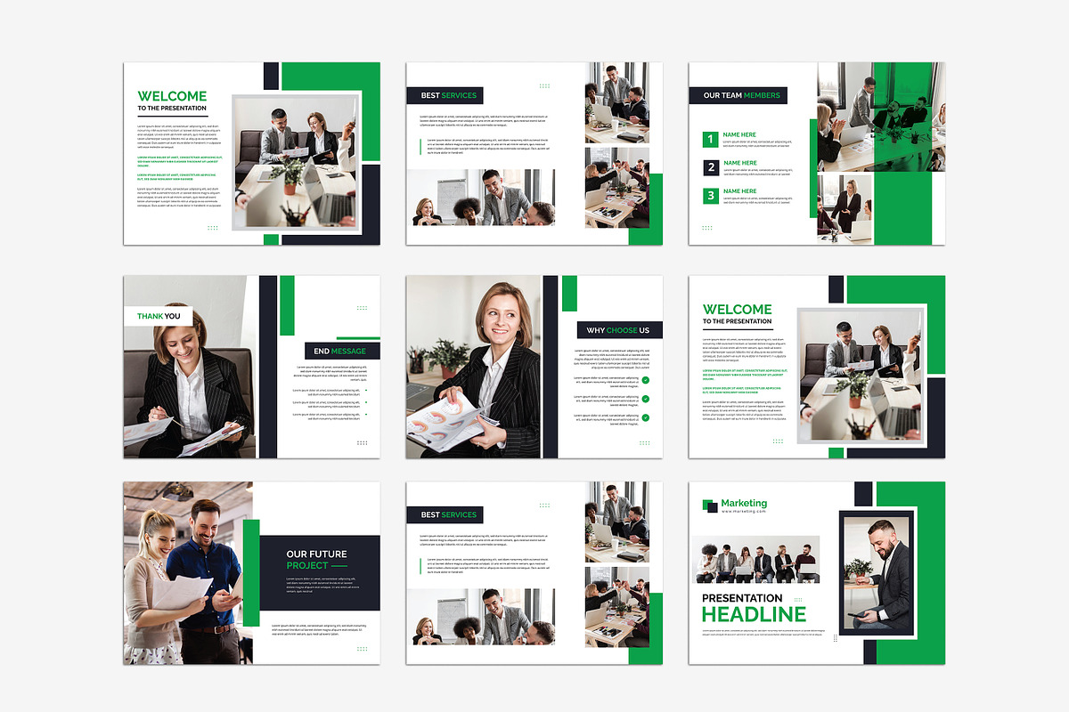 Business Plan Presentation Template, a Presentation Template by creative-mint (Photo 13 of 15)