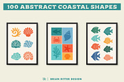 100 Abstract Sea Life Shapes, an Object Graphic by Brian Ritter Design (Thumbnail 3 of 6)
