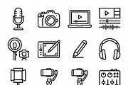 Bundles Vector Content Creator Icon, an Outline Icon by adenpinkstore (Thumbnail 8 of 17)