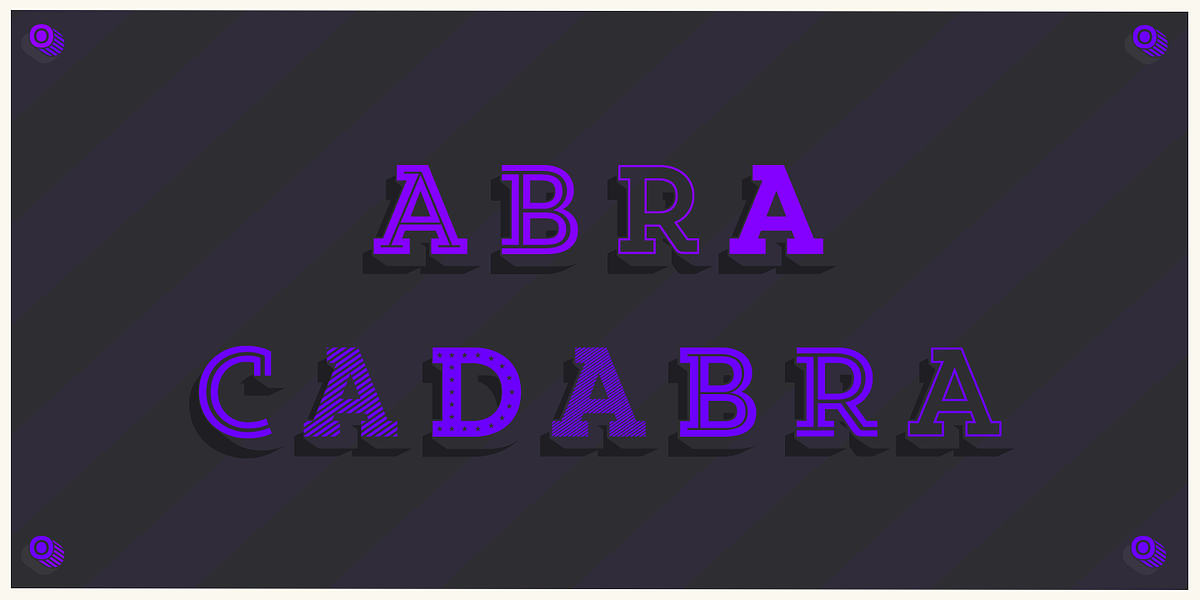 Core Magic, a Slab Serif Font by S-Core (Photo 6 of 6)
