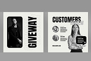 Fashion Social Media Post Layout, a Social Media Template by ContestDesign (Thumbnail 4 of 4)