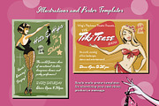 Pin-Up Illustrations and Posters, a Person Illustration by Wingsart Studio (Thumbnail 4 of 5)