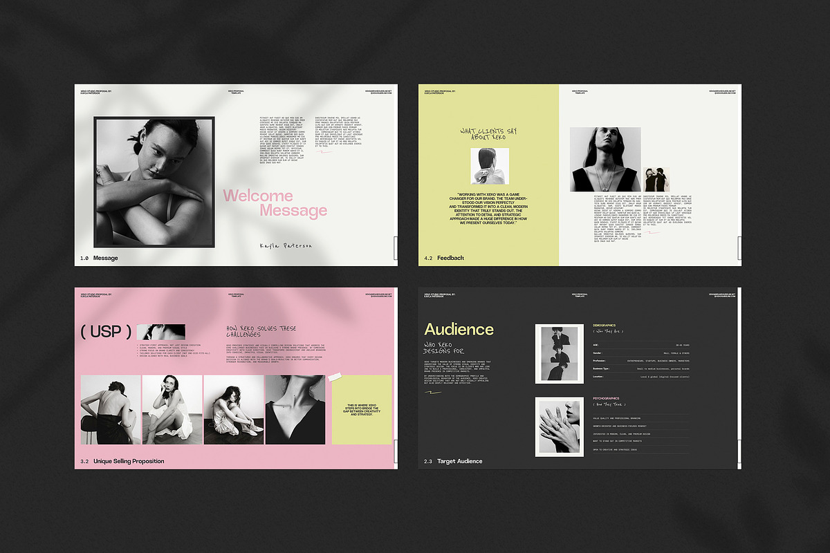 Brand Strategy Template | Canva, a Presentation Template by evgenystudio (Photo 5 of 10)