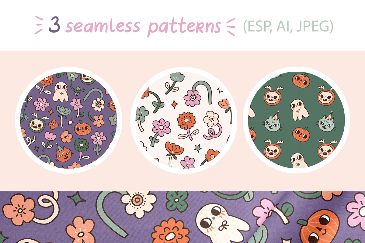 Halloween party collection, a Pattern Graphic by Alenkakarabanova (Photo 6 of 6)