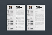 Resume/CV, a Resume Template by Atakana (Thumbnail 3 of 3)
