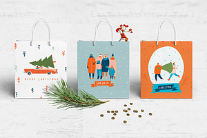 Christmas Market Graphic Set