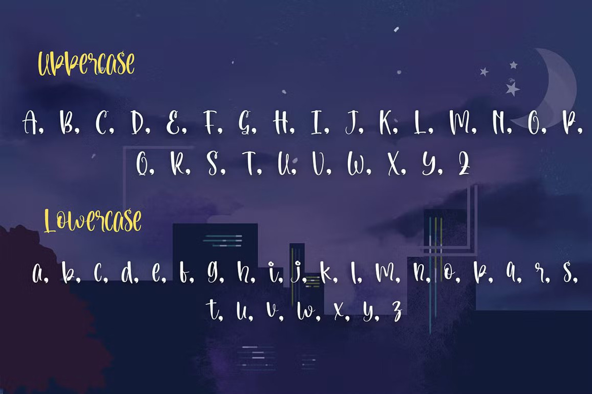 Felix Sterling: Stylish Handwritten, a Handwritten Font by GearShift (Photo 6 of 7)
