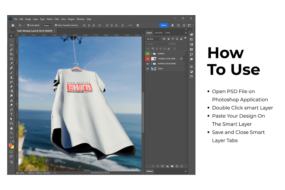 T-Shirt Mockup, a Mockup by Mockupnine (Photo 2 of 10)