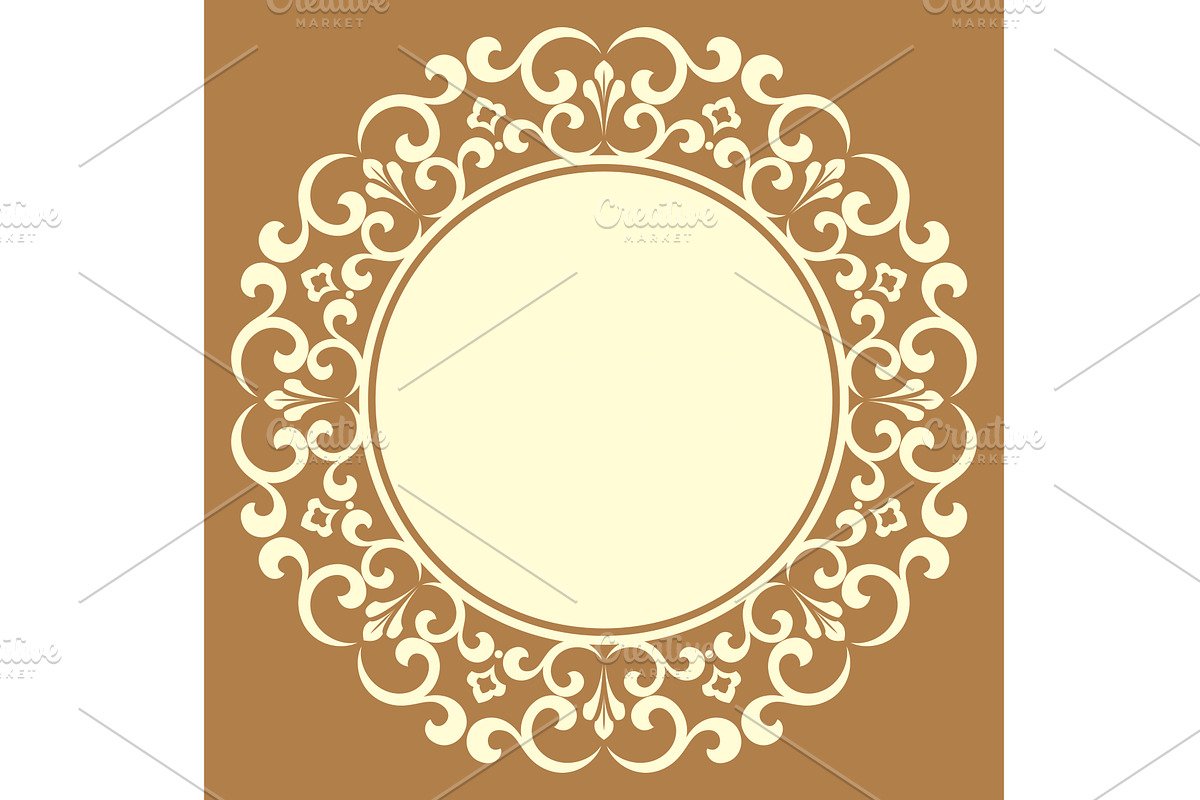 Decorative frame Elegant vector, an Object Graphic by RODINA (Photo 1 of 3)
