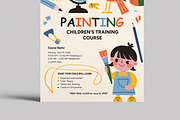 Drawing Parenting Flyer Template, a Flyer Template by MightyDesign (Thumbnail 5 of 8)