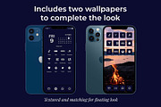 300 Dark Blue Minimal iOS Icon Pack, an Icon by A Good Design Studio (Thumbnail 3 of 5)