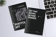 Modern Illustration Portfolio Brochu, a Brochure Template by twinstd (Thumbnail 5 of 6)