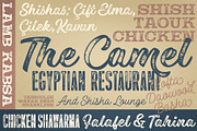 Las Palmas vintage font collection, a Script Font by Fenotype (Thumbnail 6 of 10)
