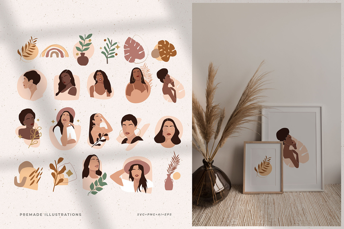 Abstract Modern Illustration Bundle, a Graphic by AndrewPixel (Photo 6 of 8)