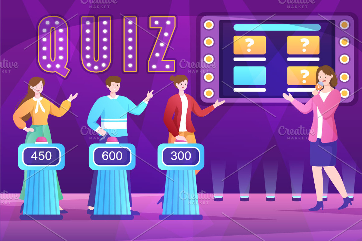 18 Talent Show and TV Quiz Design, a Decorative Illustration by denayunebgt
