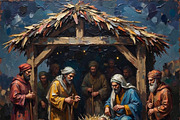 Jesus Christmas Nativity Bundle Set, a Person Illustration by PLUM&FIGS (Thumbnail 24 of 32)