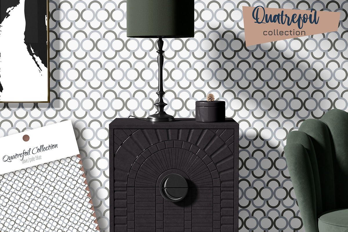 Quatrefoil - Patterns Collection, a Pattern Graphic by InaCorart (Photo 3 of 4)