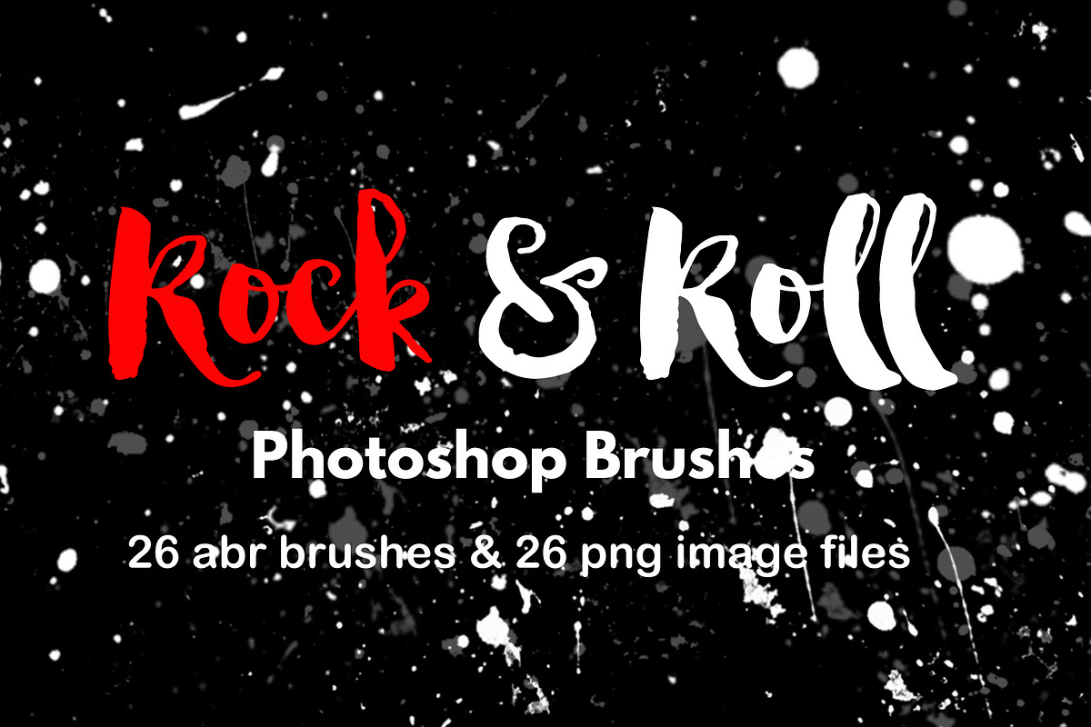 Paint Splatter Brushes Graffiti, a Brush Add-On by FOXYdigitalart (Photo 1 of 11)