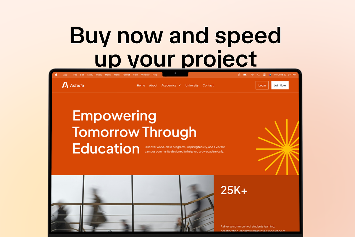 Asteria - Multipurpose Education Web, a Landing Page Template by Agensip Design Agency (Photo 10 of 10)