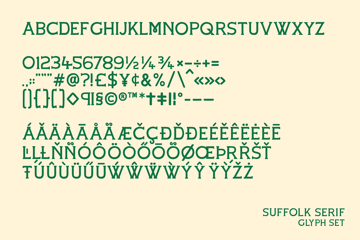 Suffolk Font Family, a Font by Hemphill Co (Photo 9 of 10)