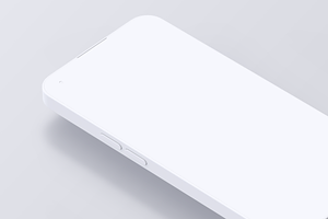 Nothing Phone 1 Clay Mockup