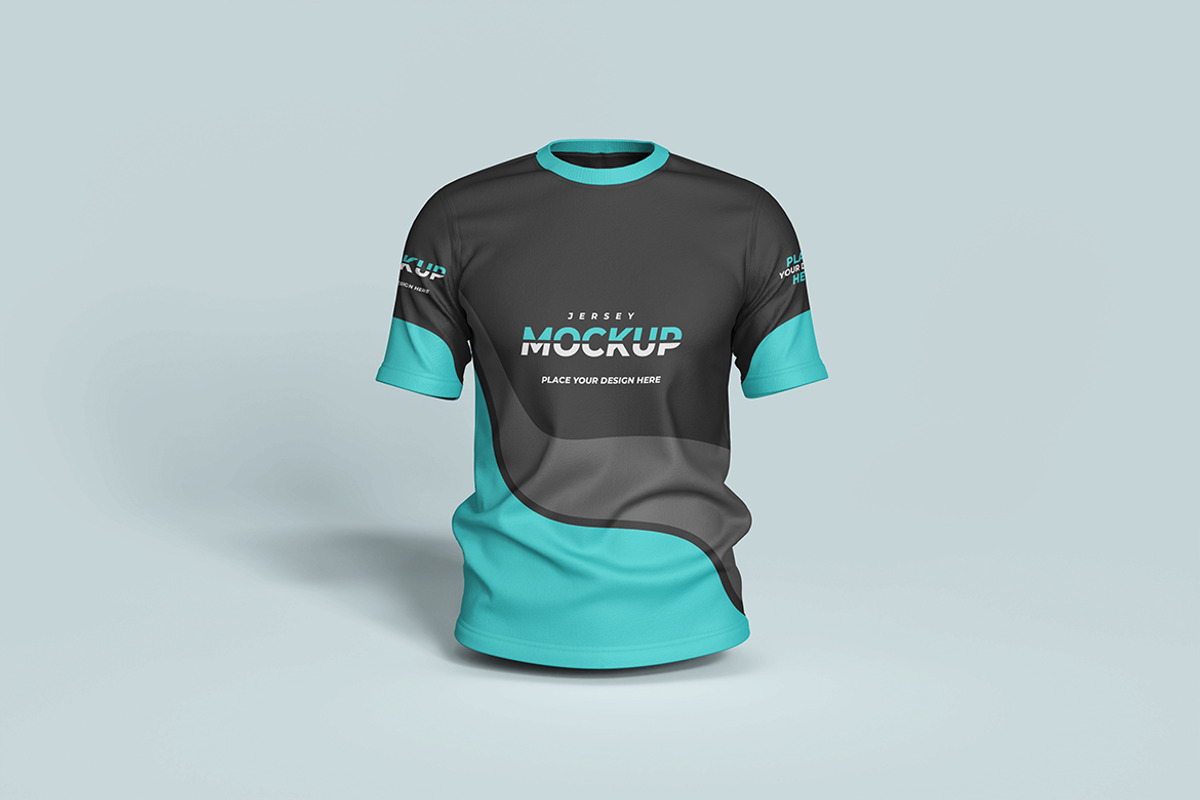 T-Shirt Jersey Mockup, a Shirt Mockup by MrLetters (Photo 2 of 5)